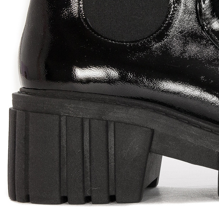 Maciejka Black Naplak Women's Boots 2857J-01/00-3