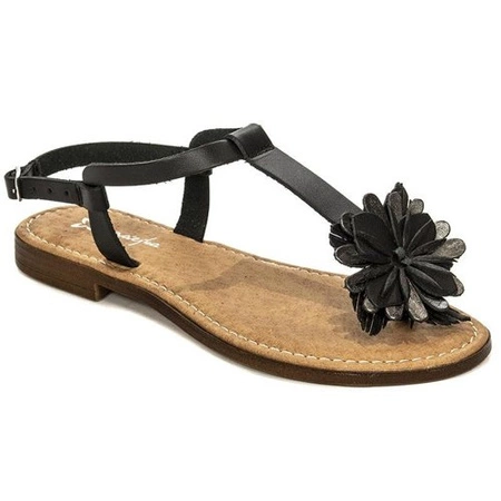 Maciejka Black Sandals IT006-01/00-0