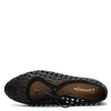 Maciejka Leather Perforated Lace-Up Flats Black 07303-01/00-1