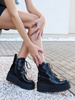 Maciejka Black Lace-UP Boots 05294-20/00-6