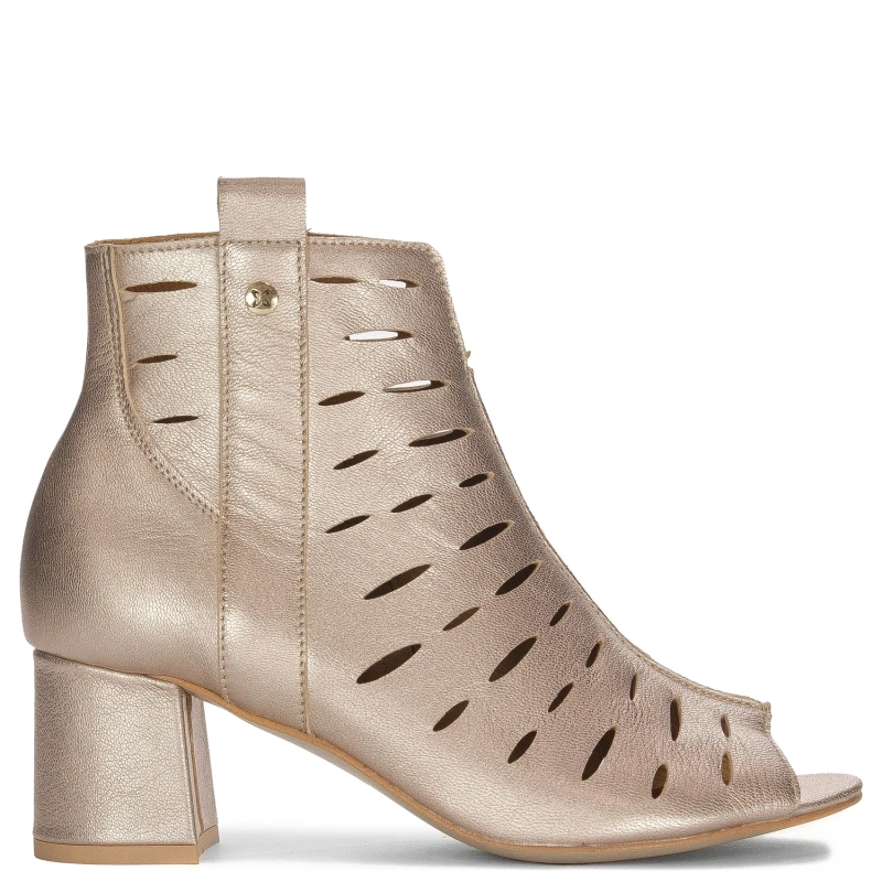 Maciejka Women's Leather Boots Gold