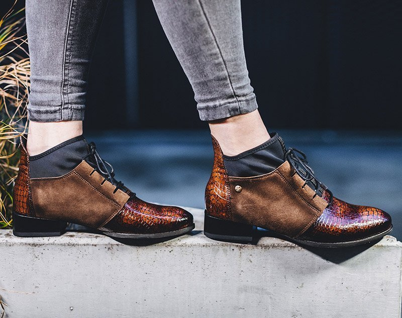 Maciejka leather Brown Lace-up Boots