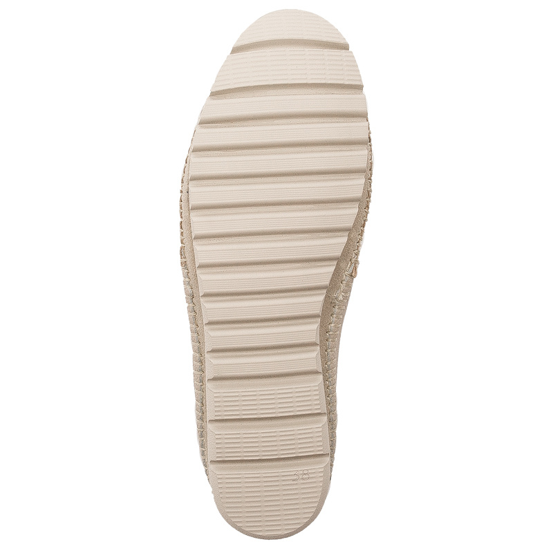 Maciejka Beiige + Gold Low Shoes 3512W-07-00-5