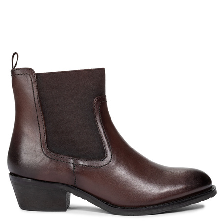 Maciejka Women’s Leather Chelsea Ankle Boots Brown H7168-02/00-7