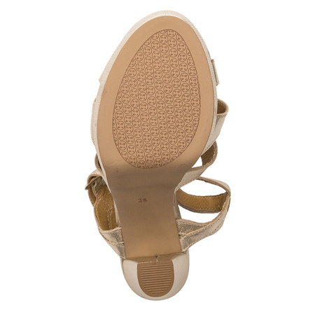 Maciejka Gold Sandals 06080-25