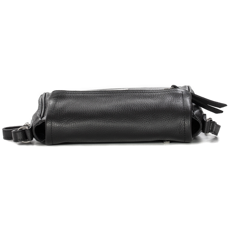 Maciejka Black Leather Women's bag C229