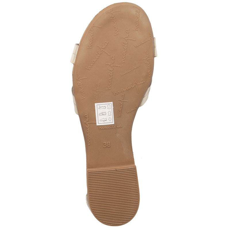 Maciejka Women's Leather Sandals Gold