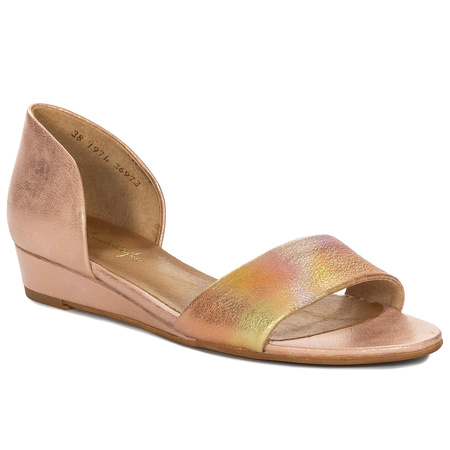 Maciejka Sandały Damskie Miedziane