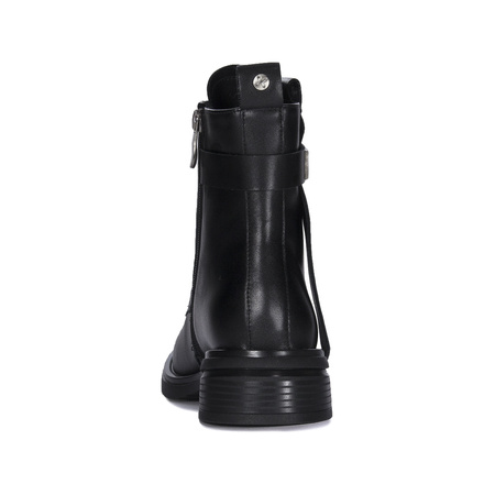 Maciejka Ankle Boots Leather Lace-Up Black N3113-01/00-8