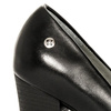 Maciejka Classic Leather Platform Pumps Black 02629-01/00-1