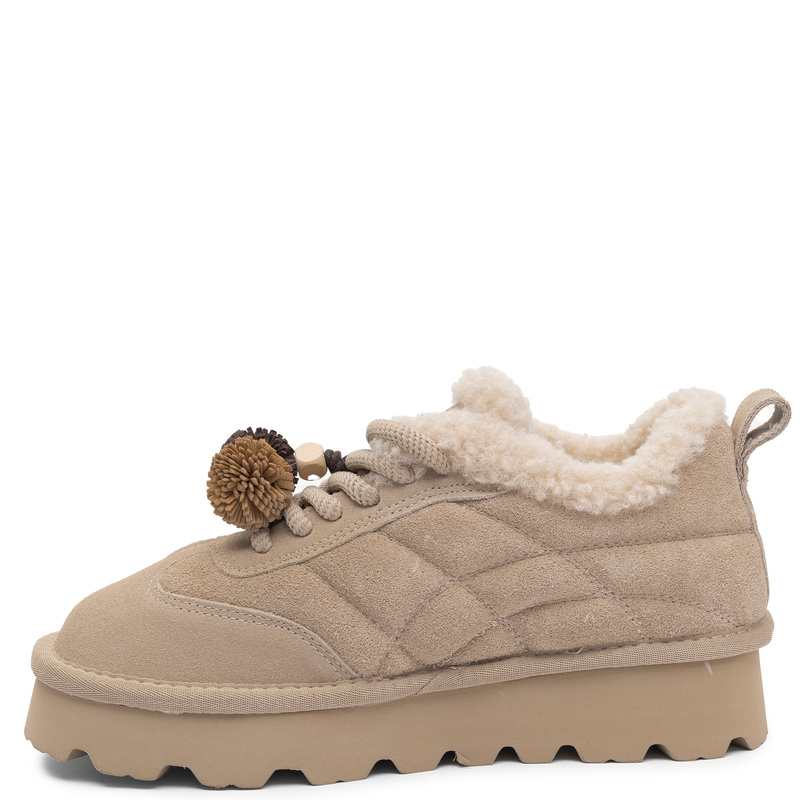 Maciejka Women's Snow Boots Light Beige D7867-22/00-4
