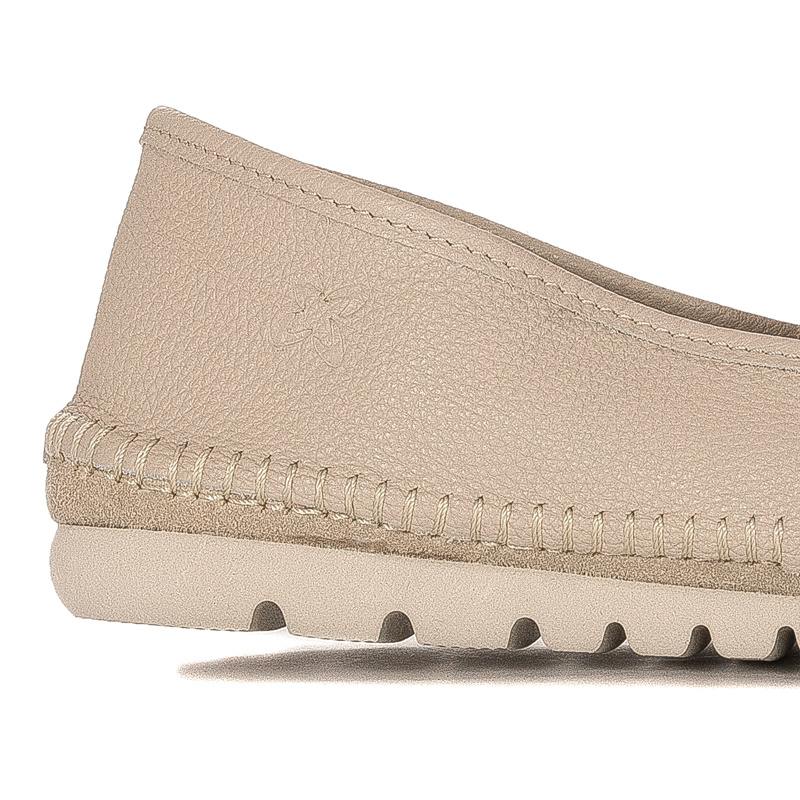 Maciejka Beiige + Gold Low Shoes 3512W-07-00-5