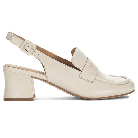 Maciejka Women's Beige Half Shoes