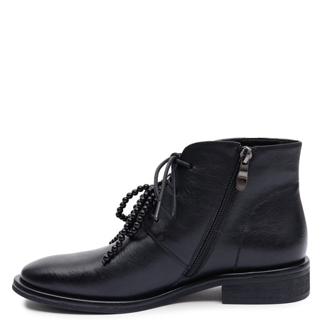 Maciejka Women's Leather Ankle Boots Black K7787-01/00-7