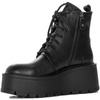 Maciejka Black Leather Lace-UP Boots 05294-50/00-6