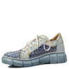 Maciejka Leather Perforated Platform Shoes Pastel Blue 05850-17/00-1