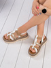 Maciejka Ginger and White Sandals 06101-11-00-5