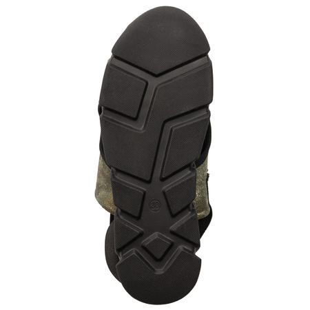 Maciejka Women's Leather Sandals Green