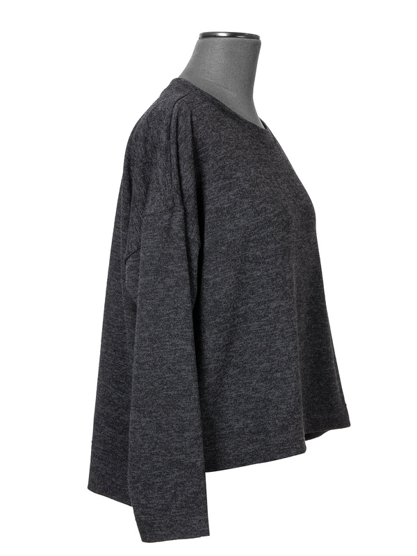 Knitted blouse Lucia Graphite