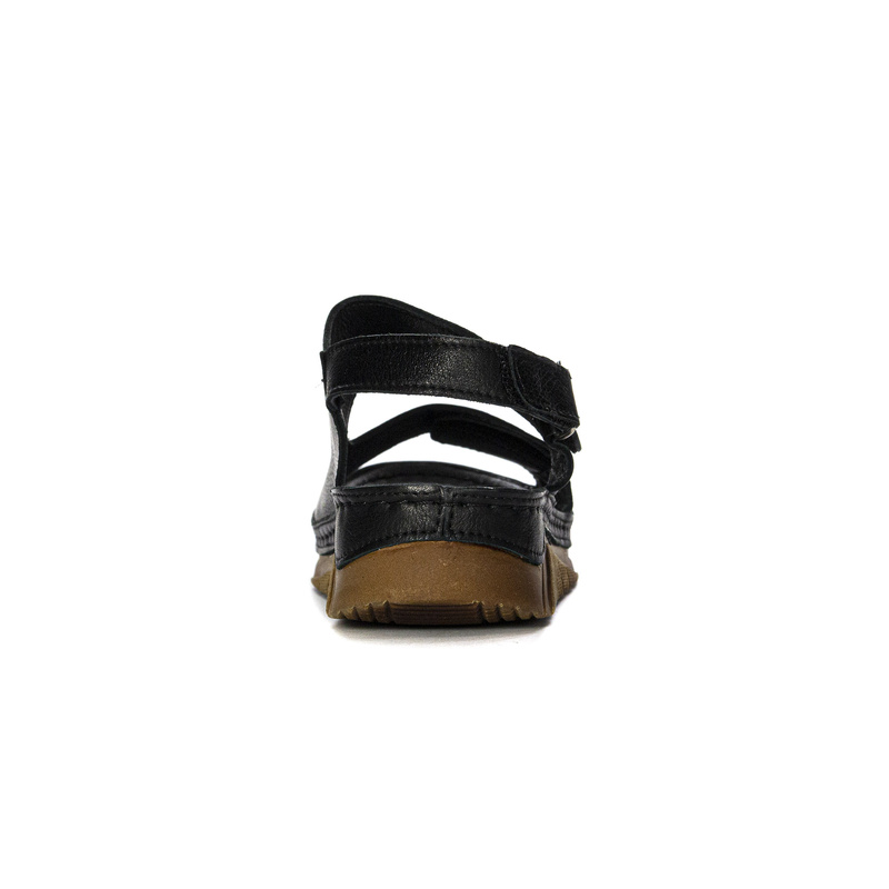 Maciejka Black velcro Sandals L4495-01/00-1