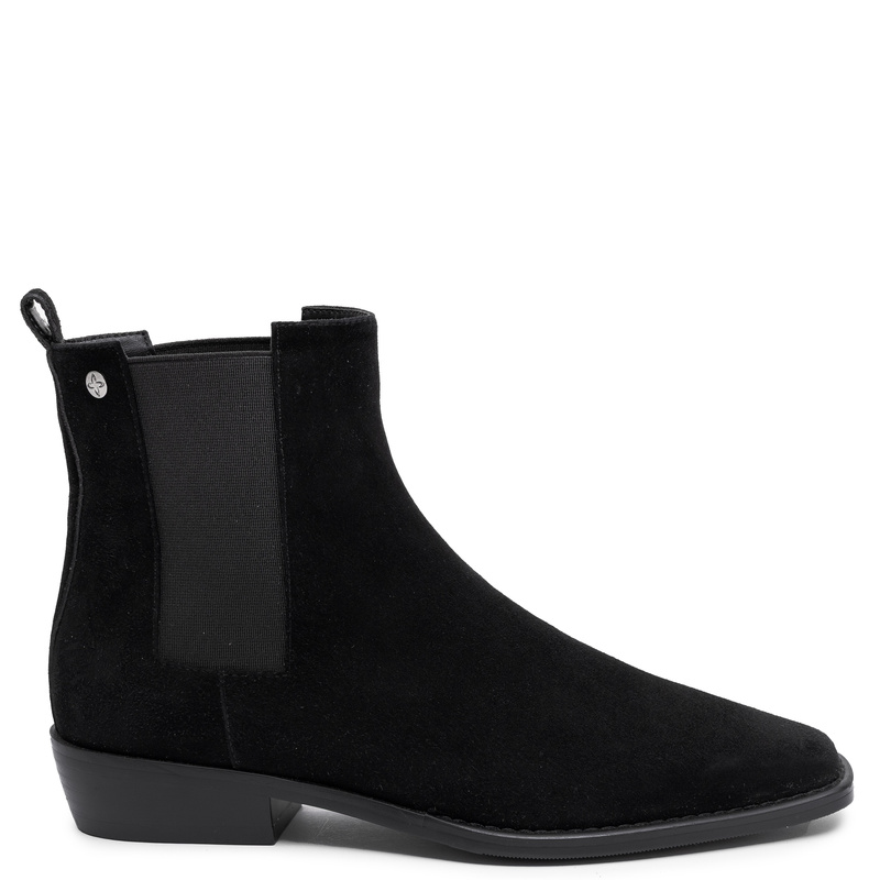 Maciejka Women's Leather Ankle Boots with Zipper Black K7758-01/00-7