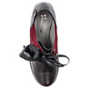 Maciejka 03655-55-00-5  Black Red Flat Shoes