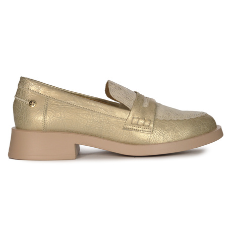Maciejka Women's Shoes Gold Leather Lords 06250-25/00-1