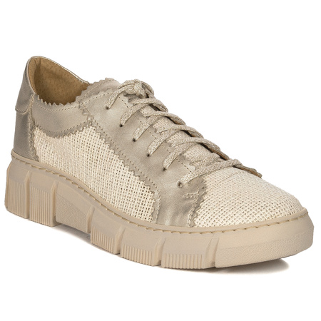 Maciejka Women's Light Beige Flat Shoes