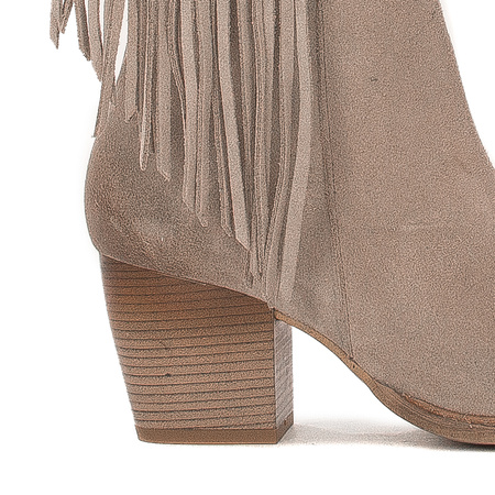 Maciejka Dark Beige Knee-High Boots 05774-10/00-6