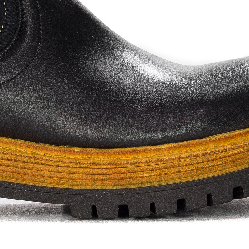 Maciejka Black- Yellow Boots 06199-07/00-7