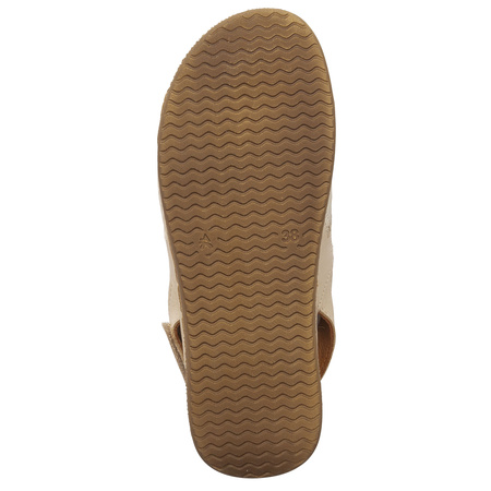 Maciejka Women's Leather Sandals Beige