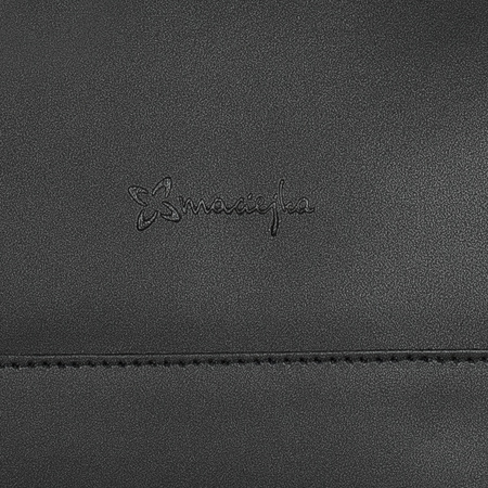 Maciejka Women's Black Leather Handbag C299