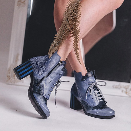 Maciejka Blue Boots 03190-06/00-3