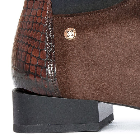 Maciejka leather Brown Lace-up Boots