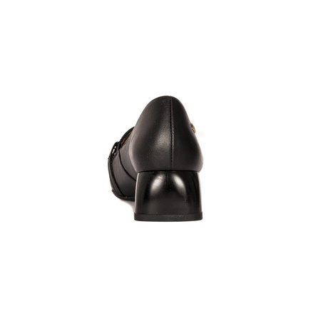 Maciejka Women's Black Leather Pumps