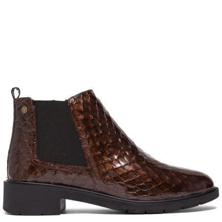Maciejka Women's Dark Brown Leather Boots