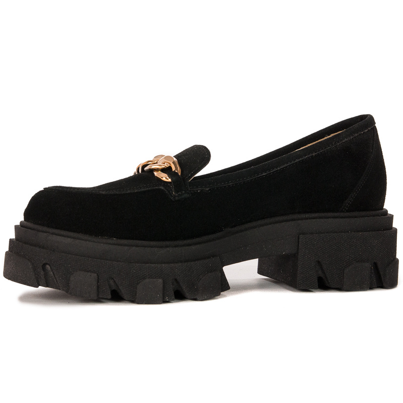 Maciejka Black Low Shoes 2850J-20/00-1