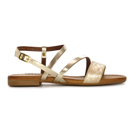 Maciejka Women's Leather Sandals Gold