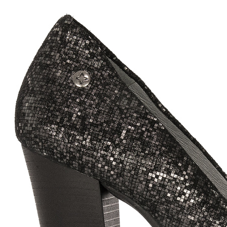 Maciejka Black&Silver Pumps 2629S-01/00-1