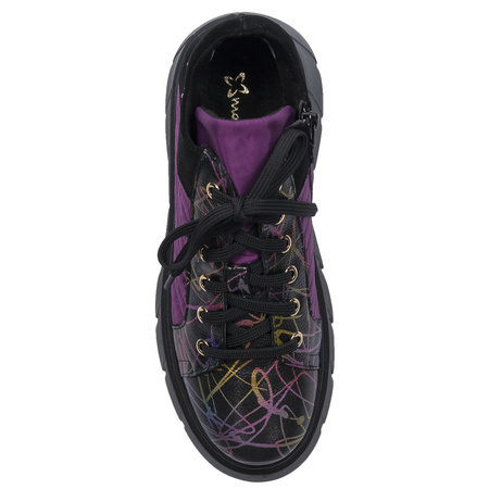 Maciejka Woman's Fuxia Sneakers