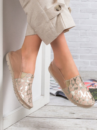 Maciejka Beige Low Shoes 3512W-05/00-5