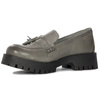 Maciejka Leather Loafers on Stable Platform Grey 5497S-35/00-5