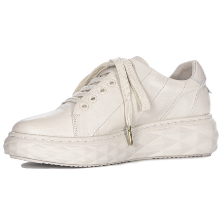 Maciejka Sneakersy damskie na platformie Beige N6481-04/00-1