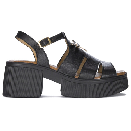 Maciejka Black Sandals 06548-01/00-5