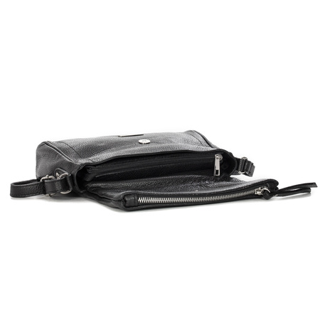 Maciejka Black Leather Women's bag C229