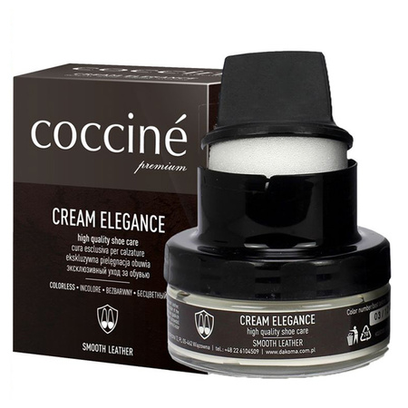 Coccine Professional Smooth Leather Cream Elegance Black 55-26-50-02C