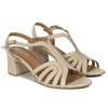  Maciejka Women's High Heel Leather Sandals Beige