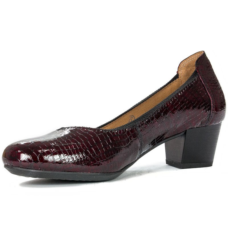Maciejka Maroon Pumps 04802-23/00-1