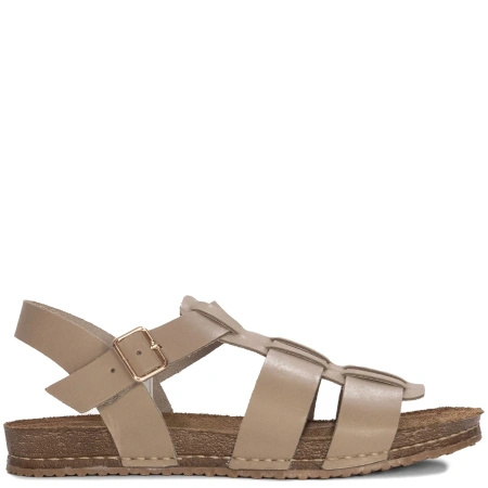Maciejka Women's Leather Sandals Beige