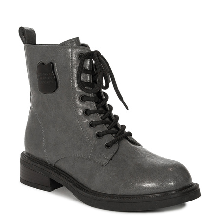 Maciejka Women's Leather Insulated Boots, Grey